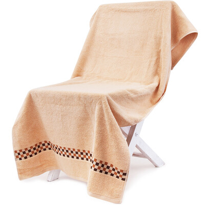 Sanli cotton lattice element satin bath towel 70 × 140cm soft wrap wrapped chest towel wheat bran
Sanli cotton lattice element satin bath towel 70 × 140cm soft wrap wrapped chest towel wheat bran