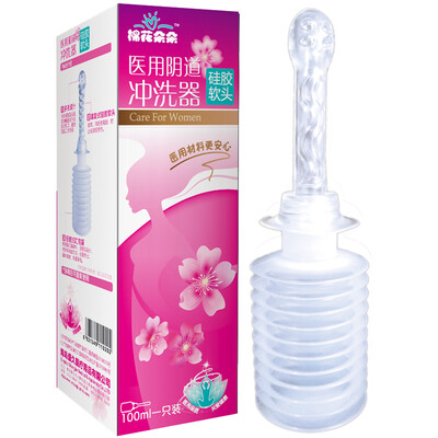Cotton blossoming medical vaginal washes silicone soft head 100ml (disinfection can be reused
Cotton blossoming medical vaginal washes silicone soft head 100ml (disinfection can be reused