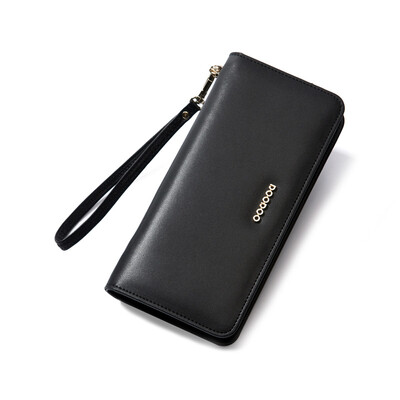 DOODOO wallet female long section Japan and South Korea leather zipper Ms. long zipper leather wallet wallet wallet D6901 gold
DOODOO wallet female long section Japan and South Korea leather zipper Ms. long zipper leather wallet wallet wallet D6901 gold
