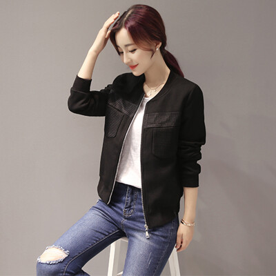 VIVAHEART Korean Slim Fashion Lifestyle Simple Round Collar Long Sleeve Baseball Short Jacket VWJK169431 Black
VIVAHEART Korean Slim Fashion Lifestyle Simple Round Collar Long Sleeve Baseball Short Jacket VWJK169431 Black