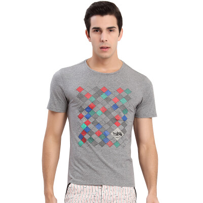 Acacia Birds xiangsiniao Short Sleeve T-Shirt Men's Summer Trend Slim Round Collar Cotton Elasticity Casual T-Shirt Shirt W1 White 175 / 92A
Acacia Birds xiangsiniao Short Sleeve T-Shirt Men's Summer Trend Slim Round Collar Cotton Elasticity Casual T-Shirt Shirt W1 White 175 / 92A