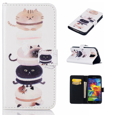 Kitty Design PU Leather Flip Cover Wallet Card Holder Case for SAMSUNG Galaxy S5
Kitty Design PU Leather Flip Cover Wallet Card Holder Case for SAMSUNG Galaxy S5