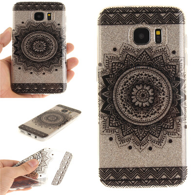 Black mandala Pattern Soft Thin TPU Rubber Silicone Gel Case Cover for SAMSUNG GALAXY S7 Edge
Black mandala Pattern Soft Thin TPU Rubber Silicone Gel Case Cover for SAMSUNG GALAXY S7 Edge