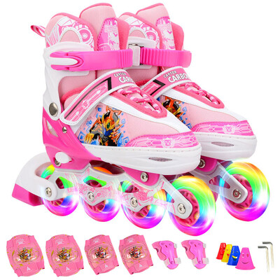 Armor Warriors Children's Roller Skates Men's and Women's Outdoors Toys Skateboards All-Round Flash Skates KJ336 Pink Code
Armor Warriors Children's Roller Skates Men's and Women's Outdoors Toys Skateboards All-Round Flash Skates KJ336 Pink Code