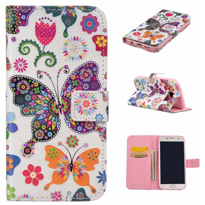 Colorful Butterfly Design PU Leather Flip Cover Wallet Card Holder Case for SAMSUNG GALAXY S7
Colorful Butterfly Design PU Leather Flip Cover Wallet Card Holder Case for SAMSUNG GALAXY S7