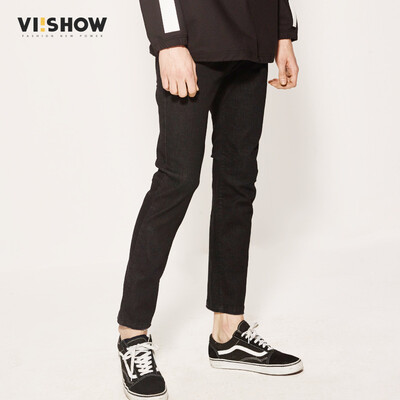 Wei Xiu (viishow) tide brand spring jeans men leisure feet pants retro wash cowboy pants NC1160171 black
Wei Xiu (viishow) tide brand spring jeans men leisure feet pants retro wash cowboy pants NC1160171 black