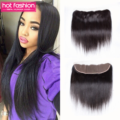 Unprocessed Peruvian Virgin Straight Lace Frontal Closure 13X4 Natural Black Human Hair Full Lace Frontal Straight On Sale
Unprocessed Peruvian Virgin Straight Lace Frontal Closure 13X4 Natural Black Human Hair Full Lace Frontal Straight On Sale