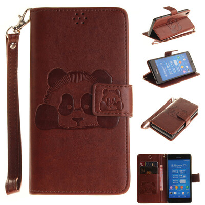 Brown Panda Style Embossing Classic Flip Cover with Stand Function and Credit Card Slot for SONY Xperia Z3
Brown Panda Style Embossing Classic Flip Cover with Stand Function and Credit Card Slot for SONY Xperia Z3
