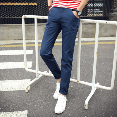 Yisheng fashion simple simple color Slim small straight casual pants male ZY949 black 31
Yisheng fashion simple simple color Slim small straight casual pants male ZY949 black 31