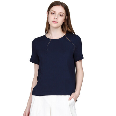 UR youth women were thin solid color round neck short sleeve T shirt YU10S4EN0001 dark blue S
UR youth women were thin solid color round neck short sleeve T shirt YU10S4EN0001 dark blue S