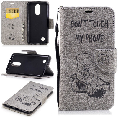 Gray Bear Style Embossing Classic Flip Cover with Stand Function and Credit Card Slot for LG K8 2017
Gray Bear Style Embossing Classic Flip Cover with Stand Function and Credit Card Slot for LG K8 2017
