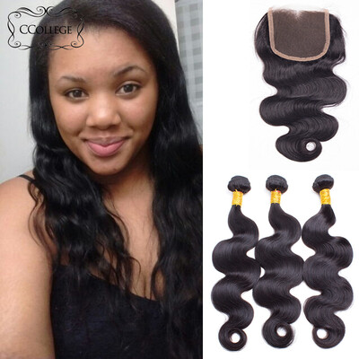 CCollege Hair Brazilian Body Wave virgin hair с кружевным закрытием 1B Черные волосы переплетаются 3 пучка с кружевным закрытием средней / свободной части
CCollege Hair Brazilian Body Wave virgin hair с кружевным закрытием 1B Черные волосы переплетаются 3 пучка с кружевным закрытием средней / свободной части