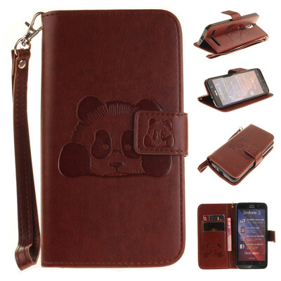 Brown Panda Style Embossing Classic Flip Cover with Stand Function and Credit Card Slot for ASUS ZenFone 2 ZE551ML
Brown Panda Style Embossing Classic Flip Cover with Stand Function and Credit Card Slot for ASUS ZenFone 2 ZE551ML