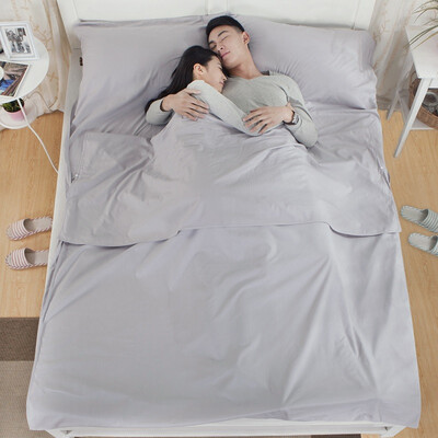 Zero Explore LIVTOR Outdoor Portable Pure Cotton Sleeping Bag Dirty Neckl Hotel Hotel Travel Cotton Sanitary Bed Sheets Silver-gray Double-widening 180 215cm
Zero Explore LIVTOR Outdoor Portable Pure Cotton Sleeping Bag Dirty Neckl Hotel Hotel Travel Cotton Sanitary Bed Sheets Silver-gray Double-widening 180 215cm