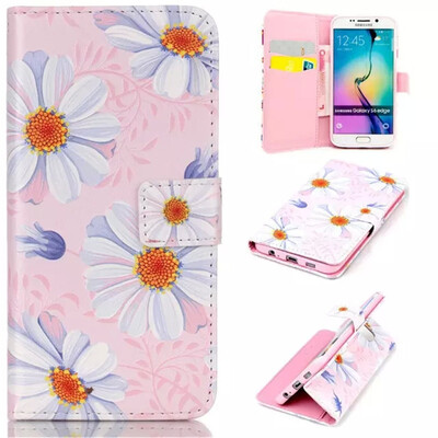 Pink Flower Design PU Leather Flip Cover Wallet Card Holder Case for SAMSUNG GALAXY S6 Edge
Pink Flower Design PU Leather Flip Cover Wallet Card Holder Case for SAMSUNG GALAXY S6 Edge