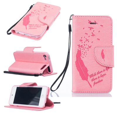 Pink Feathers and birds Style Embossing Classic Flip Cover with Stand Function and Credit Card Slot for IPHONE Touch 5/6
Pink Feathers and birds Style Embossing Classic Flip Cover with Stand Function and Credit Card Slot for IPHONE Touch 5/6