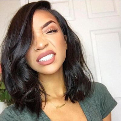 150 Density Short Human Hair Bob Wigs For Black Women Glueless Full Lace Bob Wig Lace Front Human Hair Wigs Bob Natural Wave
150 Density Short Human Hair Bob Wigs For Black Women Glueless Full Lace Bob Wig Lace Front Human Hair Wigs Bob Natural Wave