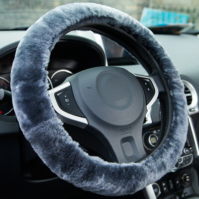YooCar imitation wool plush steering wheel cover Winter car handle thick black warmth
YooCar imitation wool plush steering wheel cover Winter car handle thick black warmth