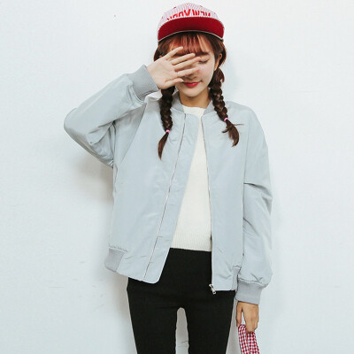 City plus CITYPLUS casual loose long-sleeved collar baseball clothing jacket CWWT172272 gray uniform
City plus CITYPLUS casual loose long-sleeved collar baseball clothing jacket CWWT172272 gray uniform
