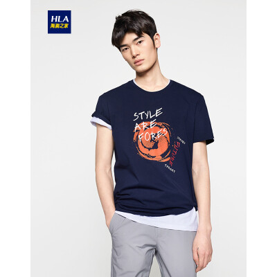 Hailong home HNTBJ2V139A short-sleeved T-shirt male 2017 summer new hit color printing T-shirt 2017 summer new round neck t-shirt teda 180 / 96A (52)
Hailong home HNTBJ2V139A short-sleeved T-shirt male 2017 summer new hit color printing T-shirt 2017 summer new round neck t-shirt teda 180 / 96A (52)