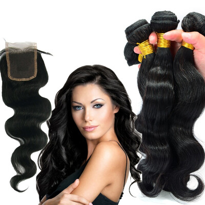 QDKZJ Brazilian Virgin Hair 45pcs Body Wave Middle Part Lace Closure With 34pcs Bundle Unprocessed Hair Extention Body Wave
QDKZJ Brazilian Virgin Hair 45pcs Body Wave Middle Part Lace Closure With 34pcs Bundle Unprocessed Hair Extention Body Wave