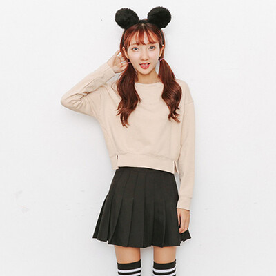 City plus CITYPLUS arts&leisure retro lofty sweater high waist exposed umbilical long sleeve short section T shirt CWTC173363 nude color
City plus CITYPLUS arts&leisure retro lofty sweater high waist exposed umbilical long sleeve short section T shirt CWTC173363 nude color