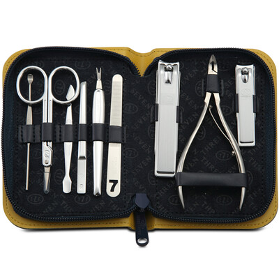 777 Nail Knife Set Nail Scissors Repair Repair Manicure Set 9pcs Set TS-1517K Yellow
777 Nail Knife Set Nail Scissors Repair Repair Manicure Set 9pcs Set TS-1517K Yellow
