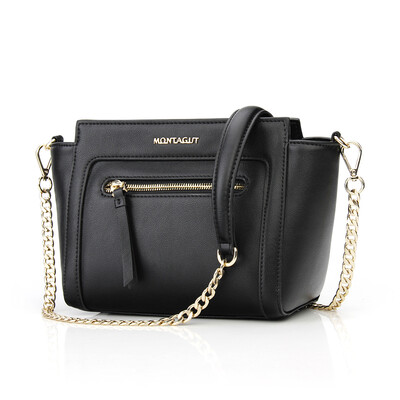 Mont Turnle (MONTAGUT) bat wings package female single shoulder oblique cross-chain packet soft leather simple Korean version R5312134213 black
Mont Turnle (MONTAGUT) bat wings package female single shoulder oblique cross-chain packet soft leather simple Korean version R5312134213 black