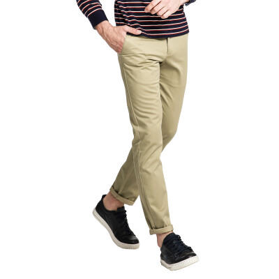 Camel (CAMEL) men's spring fashion Slim casual pants youth business casual long pants male X7P261043 deep khaki 32
Camel (CAMEL) men's spring fashion Slim casual pants youth business casual long pants male X7P261043 deep khaki 32