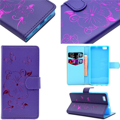 Purple Hot Stamping Foil Gold Design PU Leather Flip Cover Wallet Card Holder Case for Huawei P8 Lite
Purple Hot Stamping Foil Gold Design PU Leather Flip Cover Wallet Card Holder Case for Huawei P8 Lite