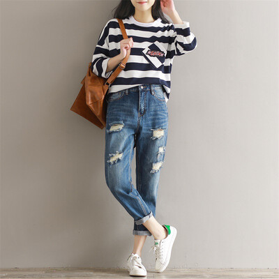 CITYPLUS Arts&Culture Women&39s High Waist Harlan Pants Casual Pants Loose Cave Pants Nine Points Beggar Pants CWKN172352 Blue
CITYPLUS Arts&Culture Women&39s High Waist Harlan Pants Casual Pants Loose Cave Pants Nine Points Beggar Pants CWKN172352 Blue