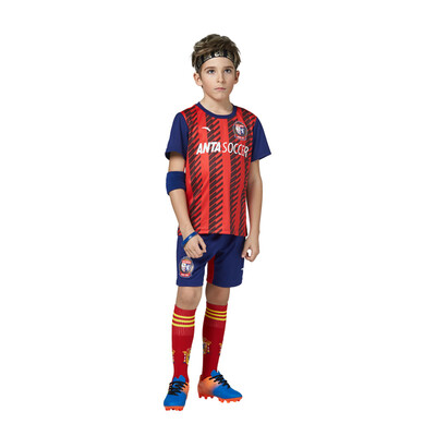 Anta (ANTA) children's clothing boys soccer set children's sportswear two-piece suit 35722203 heat red / twilight blue 165
Anta (ANTA) children's clothing boys soccer set children's sportswear two-piece suit 35722203 heat red / twilight blue 165