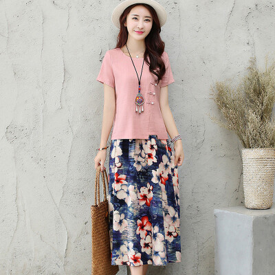 Siberian Woman 2017 Pink T-shirt Dress Floral Skirt Skirt Dress S72R0124A26L Pink
Siberian Woman 2017 Pink T-shirt Dress Floral Skirt Skirt Dress S72R0124A26L Pink