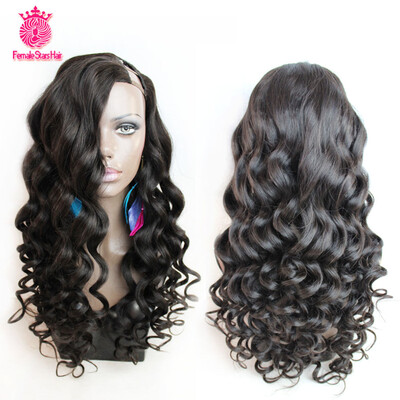 Female Star Hair 7A Grade U Part Human Hair Wigs For Black Women Brazilian Virgin Hair 18-26 inch 130 Density Body Wave
Female Star Hair 7A Grade U Part Human Hair Wigs For Black Women Brazilian Virgin Hair 18-26 inch 130 Density Body Wave