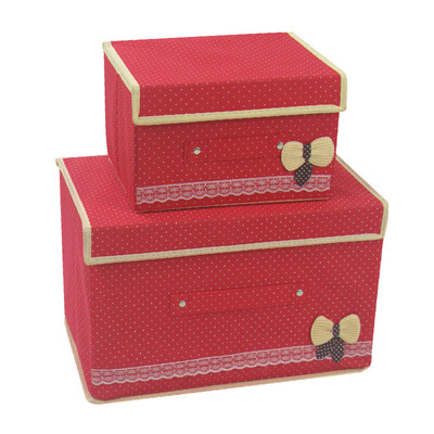 Space workshop fabric non-woven storage box storage box clothes sundries storage box storage box 2 sets 1 large 1 small red
Space workshop fabric non-woven storage box storage box clothes sundries storage box storage box 2 sets 1 large 1 small red