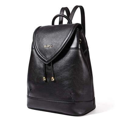 Nawo (NAWO) ladies shoulder bag head cowhide female college wind Korean version of small backpack casual simple travel female bag N654071 black
Nawo (NAWO) ladies shoulder bag head cowhide female college wind Korean version of small backpack casual simple travel female bag N654071 black