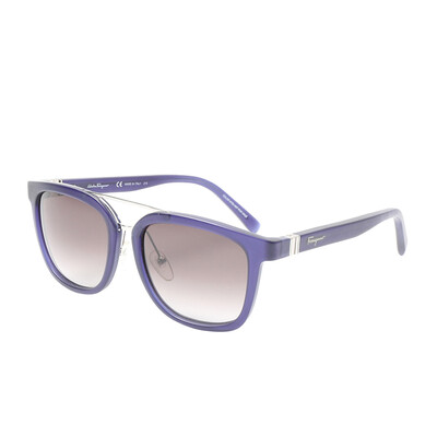 FERRAGAMO Ferragamo Womens Purple Blue Frame Blue Purple Arms Gray Gradient Lens Glasses Sunglasses SF809SA 454 56MM
FERRAGAMO Ferragamo Womens Purple Blue Frame Blue Purple Arms Gray Gradient Lens Glasses Sunglasses SF809SA 454 56MM