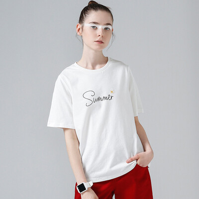 Начало TOYOUTH 2017 Печатная вышитая футболка с коротким рукавом 8720131025 Rice White S
Начало TOYOUTH 2017 Печатная вышитая футболка с коротким рукавом 8720131025 Rice White S
