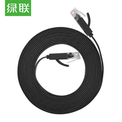 Зеленый Альянс (UGREEN) шесть типов гигабитного кабеля плоский Cat6 компьютер широкополосная сеть перемычка медный сердечник 8 ядро витая пара 6 домашнее соединение готовый кабель 10 метров 11240
Зеленый Альянс (UGREEN) шесть типов гигабитного кабеля плоский Cat6 компьютер широкополосная сеть перемычка медный сердечник 8 ядро витая пара 6 домашнее соединение готовый кабель 10 метров 11240