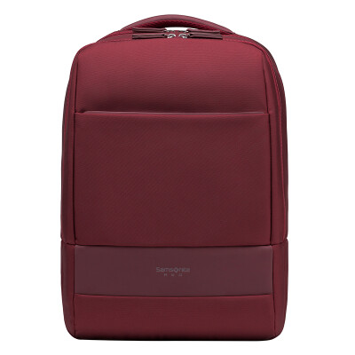 

Новая сумка на плечо / Samsonite 14 "Легкий модный мужской рюкзак Бизнес Случайная сумка для компьютера BU1 * 10001 Темно-красный
