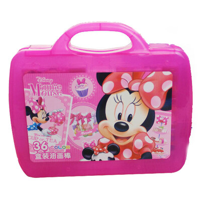 Disney (Disney) oil painting stick 36 color writing painted pen pupil stationery suit gift box Minnie Z6151
Disney (Disney) oil painting stick 36 color writing painted pen pupil stationery suit gift box Minnie Z6151
