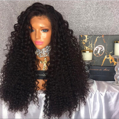 180 Density 8A Brazilian Kinky Curly Full Lace Wigs Glueless Lace Front Human Hair Wigs For Black Women Full Lace Human Hair Wigs
180 Density 8A Brazilian Kinky Curly Full Lace Wigs Glueless Lace Front Human Hair Wigs For Black Women Full Lace Human Hair Wigs