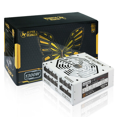 SUPER FLOWER rated 1300W LEADEX G 1300 power supply 80PLUS gold full module intelligent temperature control five-year warranty
SUPER FLOWER rated 1300W LEADEX G 1300 power supply 80PLUS gold full module intelligent temperature control five-year warranty