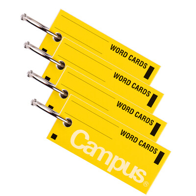 KOKUYO Japanese imports Campus portable portable white words English word card this yellow 85 pages 4 installed TAN-101Y
KOKUYO Japanese imports Campus portable portable white words English word card this yellow 85 pages 4 installed TAN-101Y