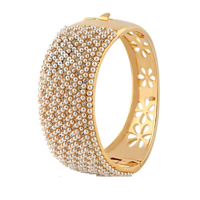 Yoursfs@ Trendy Handmade Finely Crafted Women Bracelets Bangle Mother's Day Gold Color Pearl Crystal Pulseira Feminina
Yoursfs@ Trendy Handmade Finely Crafted Women Bracelets Bangle Mother's Day Gold Color Pearl Crystal Pulseira Feminina