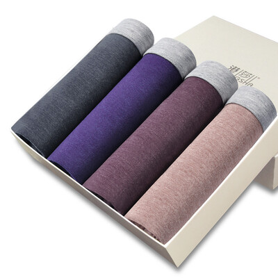 GANGSHA Mens underwear solid shorts pants pants bamboo pulp fiber in the waist box pants 4 pack
GANGSHA Mens underwear solid shorts pants pants bamboo pulp fiber in the waist box pants 4 pack