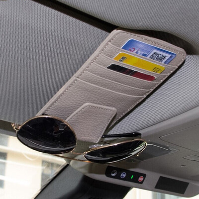 Huazhe car glasses clip car sun visor card holder auto supplies business card paper clip car glasses clip multi-function car storage car sunglasses clip brown
Huazhe car glasses clip car sun visor card holder auto supplies business card paper clip car glasses clip multi-function car storage car sunglasses clip brown