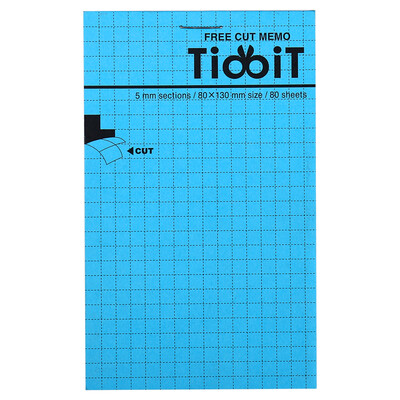 KOKUYO) Japan imported TidbiT free torn paper (5mm grid) B7 / 80 pages 1 This equipment ME-F22B
KOKUYO) Japan imported TidbiT free torn paper (5mm grid) B7 / 80 pages 1 This equipment ME-F22B