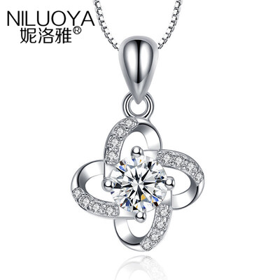 Nilea S925 Silver Necklace Female Clover Pendant Silver Clavicle Chains Korean Version Bridal Jewelry Jewelry Birthday Gift
Nilea S925 Silver Necklace Female Clover Pendant Silver Clavicle Chains Korean Version Bridal Jewelry Jewelry Birthday Gift