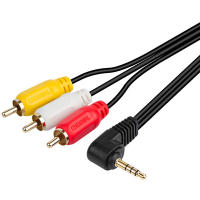 Akihabara CHOSEAL 35X18mm one minute three lotus head audio&video cable 3 in 1 35 turn TV red&white yellow AV line 15 m QS3000T1D5
Akihabara CHOSEAL 35X18mm one minute three lotus head audio&video cable 3 in 1 35 turn TV red&white yellow AV line 15 m QS3000T1D5